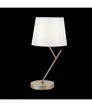 SLE300104-01 Прикроватная лампа Никель/Белый E14 1*40W DENICE-foto3