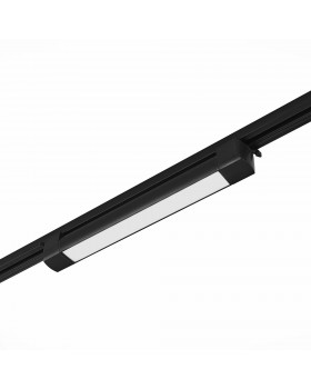 ST368.446.20 Св-к трек. Черный LED 1*20W 4000K 1 150Lm Ra>90 120° IP20 L387xW49xH54 170-240V Однофазная трековая система-foto2
