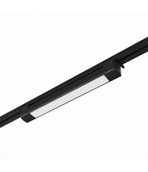 ST368.446.20 Св-к трек. Черный LED 1*20W 4000K 1 150Lm Ra>90 120° IP20 L387xW49xH54 170-240V Однофазная трековая система-foto2