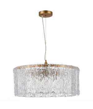 SLE283203-06 Люстра подвесная Золотистый/Прозрачный E27 6*40W RIDA-foto2