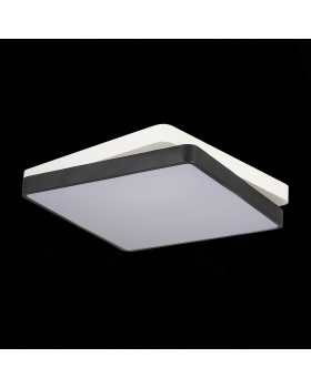 SLE200712-01 Светильник потолочный Черный, Белый/Белый LED 1*45W 3000K/4000K/6000K QVO-foto6