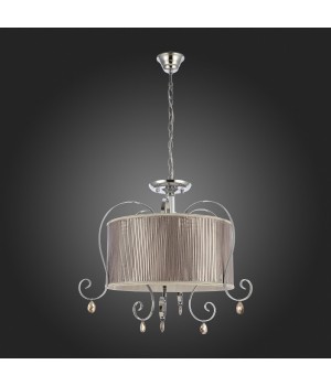 SL177.113.03 Люстра подвесная, потолочная Хром/Серебристый E14 3*40W AZZURRO-foto8