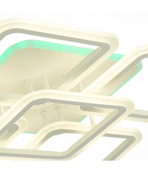 SLE200452-05RGB Светильник потолочный Белый/Белый LED 1*140W RGB 10W 3000-6000K QUTRO-foto5