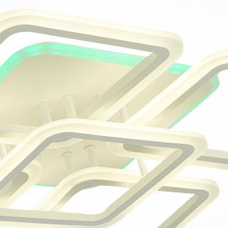 SLE200452-05RGB Светильник потолочный Белый/Белый LED 1*140W RGB 10W 3000-6000K QUTRO-foto5