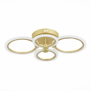 SLE500522-04 Светильник потолочный Золотистый/Белый LED 1*72W 3000-6000K CERINA-foto4