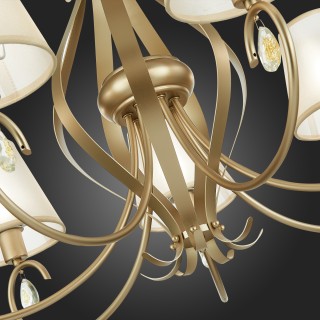 SLE111403-07 Люстра подвесная Шампань/Шампань E14 7*40W FOGGIA-foto9