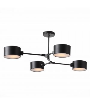 SLE183402-04 Люстра потолочная Черный/Черный E14 4*60W GIMENTO-foto2