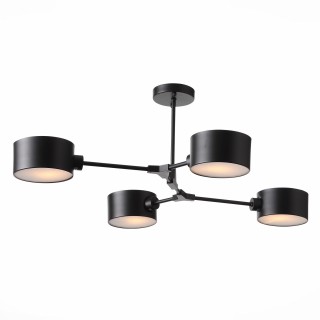 SLE183402-04 Люстра потолочная Черный/Черный E14 4*60W GIMENTO-foto2