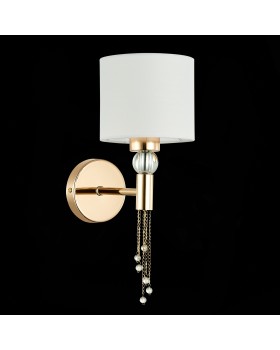 SLE105151-01 Светильник настенный Золотистый/Белый E27 1*60W PRIMMA-foto4