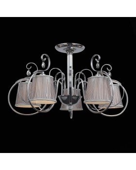 SL177.102.05 Люстра потолочная Хром/Серебристый E14 5*40W AZZURRO-foto9