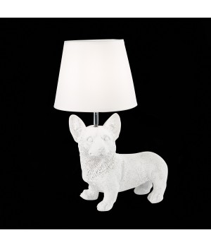 SLE115204-01 Прикроватная лампа Белый, Хром/Белый E27 1*40W NARNI-foto3