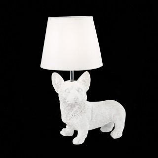 SLE115204-01 Прикроватная лампа Белый, Хром/Белый E27 1*40W NARNI-foto3