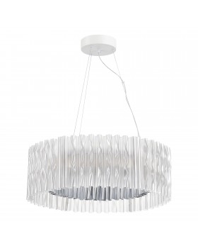 SL6012.103.01 Светильник подвесной ST-Luce Хром/Прозрачный LED 1*64W NAZARE-foto2