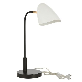 SLE103604-01 Прикроватная лампа Черный, Золотой/Белый E14 1*40W SATTA-foto2