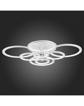 SLE200302-08 Светильник потолочный Белый/Белый LED 1*256W 3000-6000K LETO-foto3