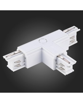 ST030.509.16R1 Т-образный токоподвод правый 1 для трехфазного шинопровода ST-Luce Белый Трехфазная трековая система-foto3