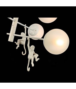 SLE115103-06 Люстра потолочная Белый/Белый E14 6*60W TENATO-foto6