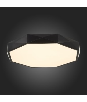 SLE200842-01 Светильник потолочный Черный/Белый LED 1*45W 3000K/4000K/6000K RONDO-foto4