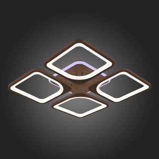 SLE500472-04RGB Светильник потолочный Кофейный/Белый LED 1*136W RGB 8W 3000-6000K VALIA-foto3