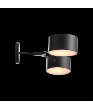 SLE183401-02 Светильник настенный Черный/Черный E14 2*60W GIMENTO-foto6