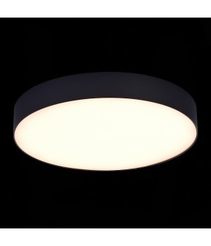 ST606.432.48 Светильник потолочный Черный LED 1*48W 3000K 4 320Lm Ra>85 120° IP20 D400xH55 185-265V Накладные светильники-foto3