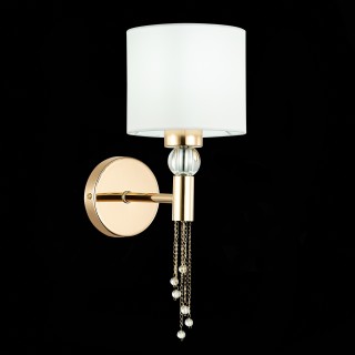 SLE105151-01 Светильник настенный Золотистый/Белый E27 1*60W PRIMMA-foto3