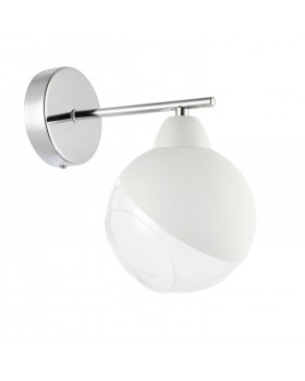 SLE102701-01 Бра Хром/Прозрачный, Матовый никель E14 1*40W GIORTE-foto2