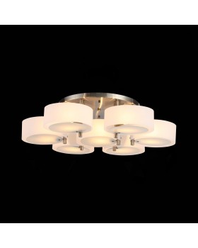 SL483.352.07 Светильник потолочный Бронза/Белый E27 7*60W FORESTA-foto8