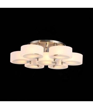 SL483.352.07 Светильник потолочный Бронза/Белый E27 7*60W FORESTA-foto8