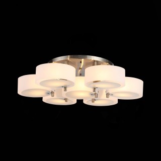 SL483.352.07 Светильник потолочный Бронза/Белый E27 7*60W FORESTA-foto8