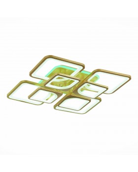 SLE500422-08RGB Светильник потолочный Золотистый/Белый LED 1*224W RGB 10W 3000-6000K VALIA-foto3