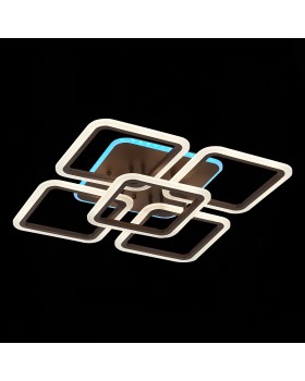 SLE200472-05RGB Светильник потолочный Кофейный/Белый LED 1*140W RGB 10W 3000-6000K QUTRO-foto5