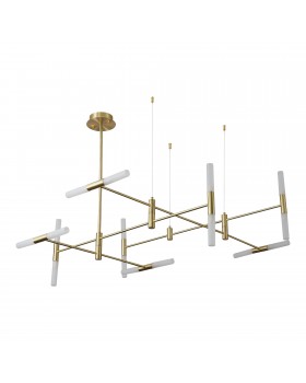 SL1216.203.16 Светильник подвесной ST-Luce Матово золотистый/Белый G9 16*5W 4000K RIMINI-foto2