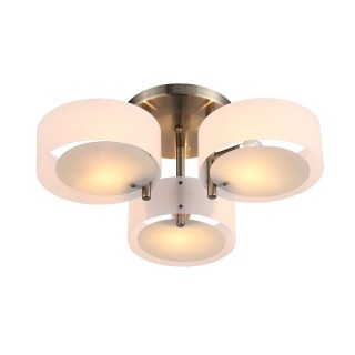 SL483.352.03 Светильник потолочный Бронза/Белый E27 3*60W FORESTA-foto2