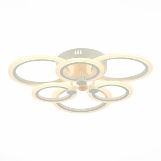 SLE500652-06 Светильник потолочный Белый/Белый LED 1*108W 3000-6000K CERINA-foto2