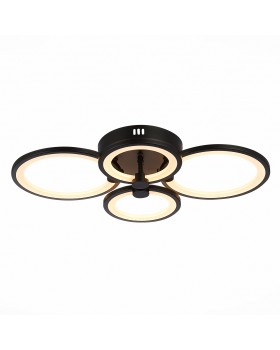 SLE200342-04 Светильник потолочный Черный/Белый LED 1*100W 3000-6000K LETO