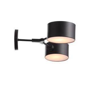 SLE183401-02 Светильник настенный Черный/Черный E14 2*60W GIMENTO-foto3