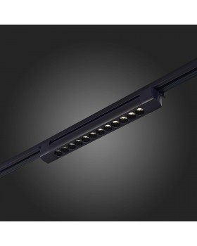ST367.446.20 Св-к трек. Черный LED 1*20W 4000K 1 500Lm Ra>90 36° IP20 L387xW49xH54 170-240V Однофазная трековая система-foto6