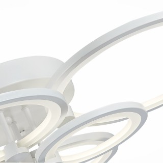 SLE200302-06 Светильник потолочный Белый/Белый LED 1*168W 3000-6000K LETO-foto17