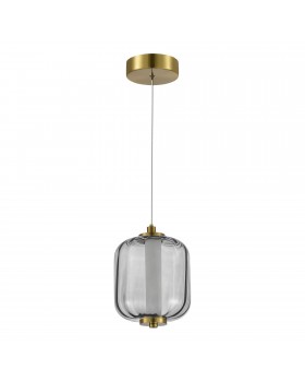 SL1193.313.01 Подвес ST-Luce Латунь/Дымчатый LED 1*10,8W 3000K SUMMER-foto2