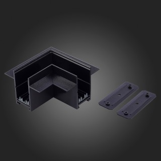 ST021.422.14 Угол-соединитель для встраиваемого  шинопровода Skyline 220 ST-Luce Черный SKYLINE 220-foto3