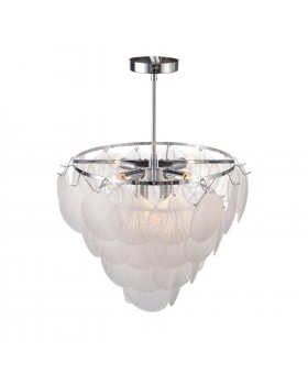 SLE104102-06 Люстра потолочная Хром/Белый E14 6*60W CHILLE-foto14