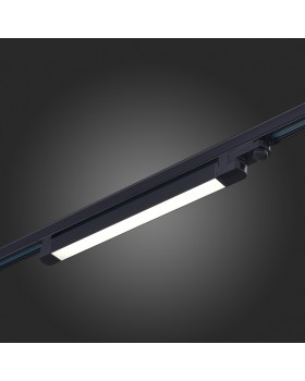 ST663.446.20 Св-к трек. Черный LED 1*20W 4000K 1 600Lm Ra>90 120° IP20 L535xW33xH73 165-265V Трехфазная трековая система-foto6