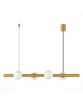 SL1185.203.04 Подвес ST-Luce Золотистый/Белый G9 4*5W ASOLO-foto2