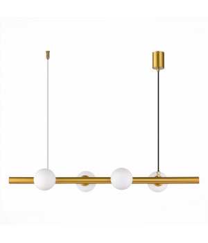 SL1185.203.04 Подвес ST-Luce Золотистый/Белый G9 4*5W ASOLO-foto2
