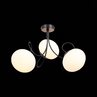 SL717.402.03 Люстра потолочная Черный/Белый E27 3*40W ACINI-foto2