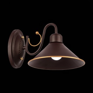 SLE120401-01 Светильник настенный Темно-коричневый/Черный E27 1*60W CIOLLA-foto4