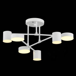 SLE201052-06 Люстра потолочная Белый/Белый LED 6*7W 4000K NOBEL-foto23