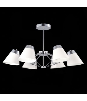 SLE155802-06 Люстра потолочная Хром/Белый E14 6*40W VARIO-foto3