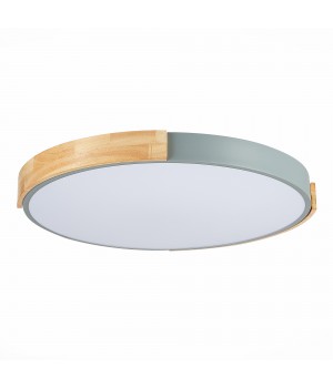 SLE201372-01 Светильник потолочный Серый, Светлое дерево/Белый LED 1*40W 3000K/4000K/6000K DELIA-foto10